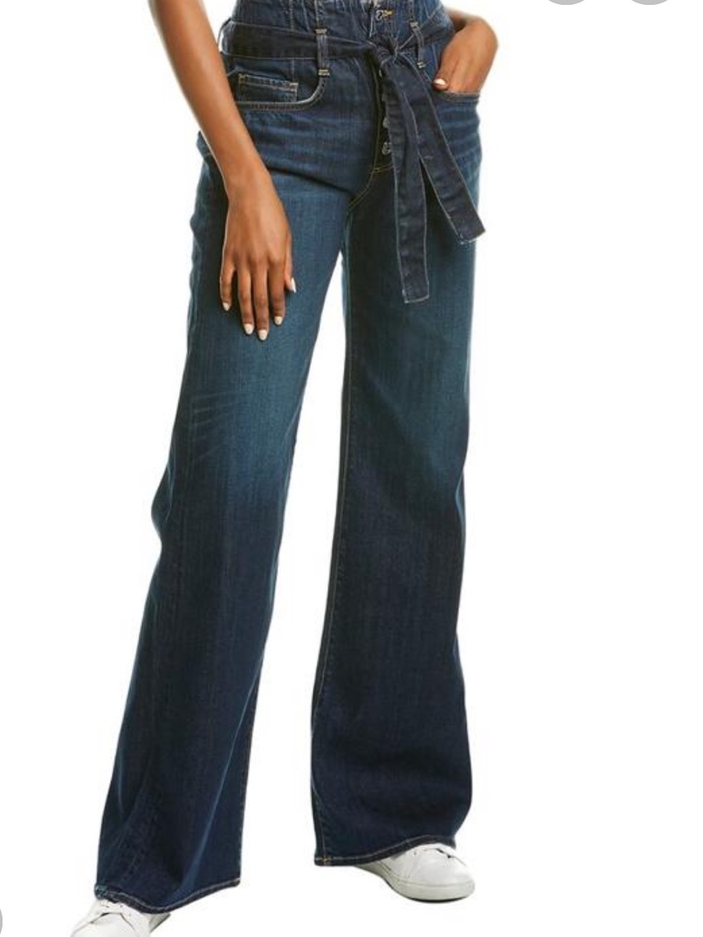 Veronica Beard Rosanna 13” Corset Dark Vintage Jeans, Size 30/10